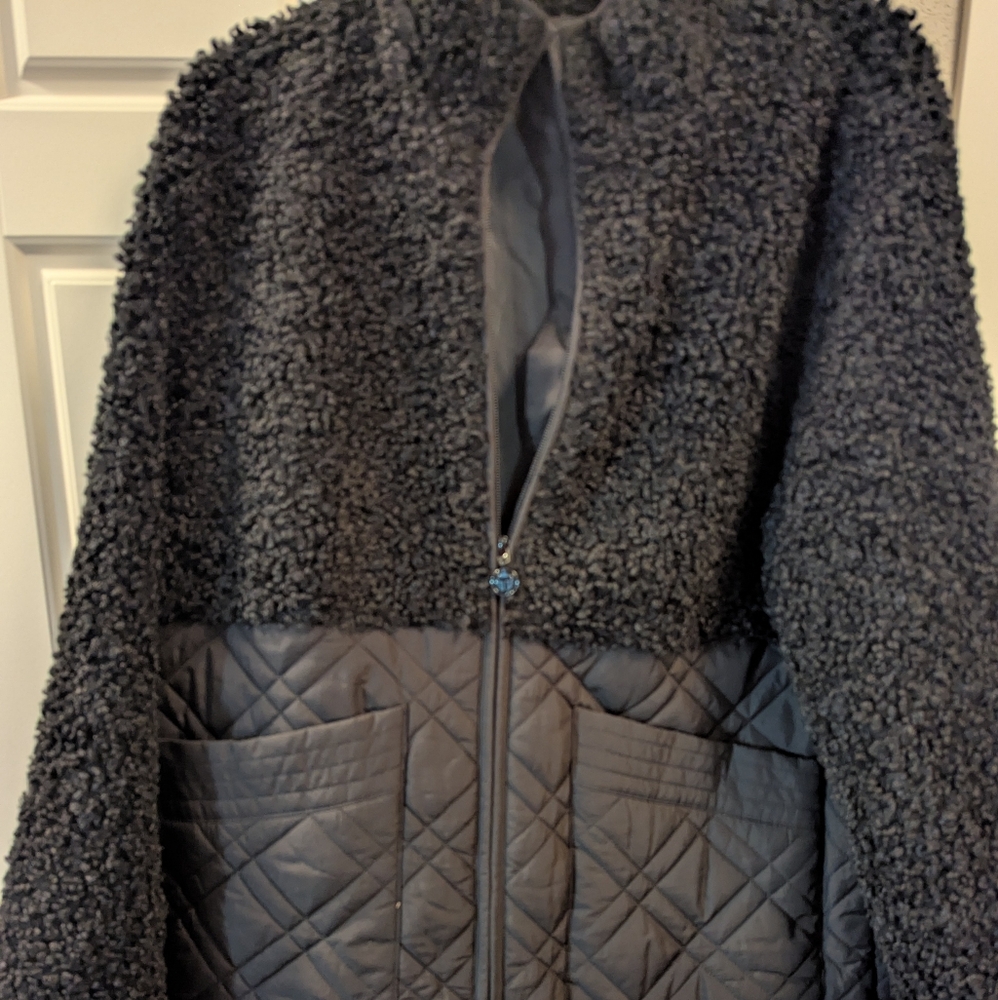 Women's Black Quilted Jacket